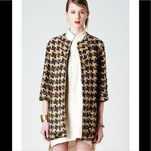 MARY MEYER/PURUSH  Recycled Silk Crazy Jacket XS